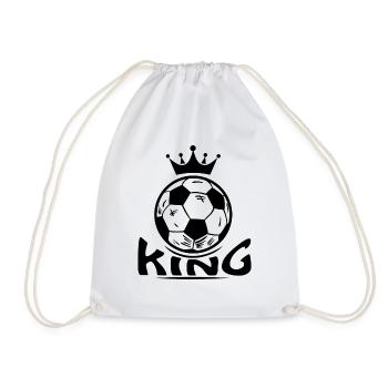 Fußball Soccer - Drawstring Bag - white - Front