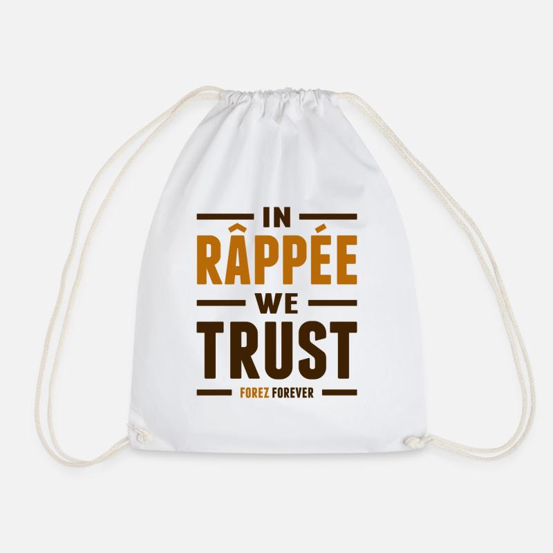 In râpée we trust - Sac de sport léger - blanc