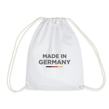 Chemise fabriquée en Allemagne - Sac de sport léger - blanc - Devant
