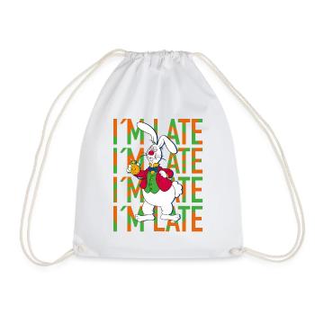 Alice Au Pays Des Merveilles Benny Lapin - Sac de sport léger - blanc - Devant