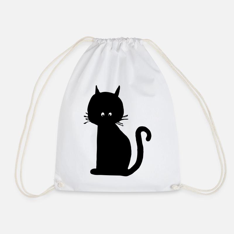 chatnoir - Sac de sport léger - blanc