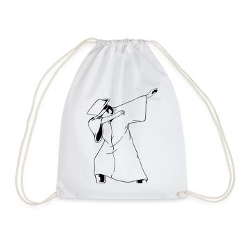 Médecin tamponnant - Sac de sport léger - blanc - Devant