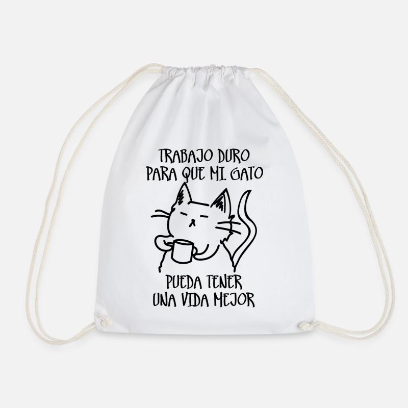 Harte Arbeit - Turnbeutel - Weiß