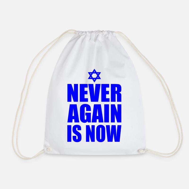 Never again is now - Turnbeutel - Weiß