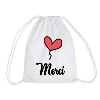 MISTRESS. MASTER. THANK YOU. THANK YOU MISTRESS - Drawstring Bag - white - Front