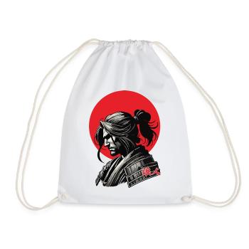 Ronin Warrior - Drawstring Bag - white - Front
