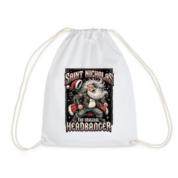 Nikolaus Headbanger - Sac de sport léger - blanc - Devant