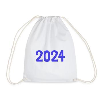 CHRISTMAS. YEAR. ANNIVERSARY. RETIREMENT. FEAST. HEART. - Drawstring Bag - white - Front