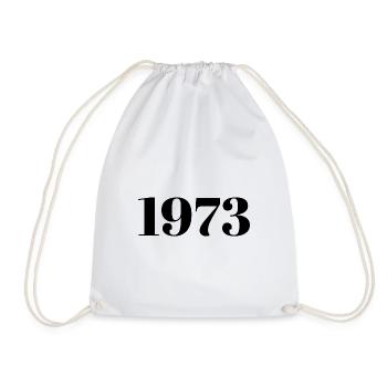 1973 Vintage 1973 Retro 1973 Geburtstag 1973 - Turnbeutel - Weiß - Vorne