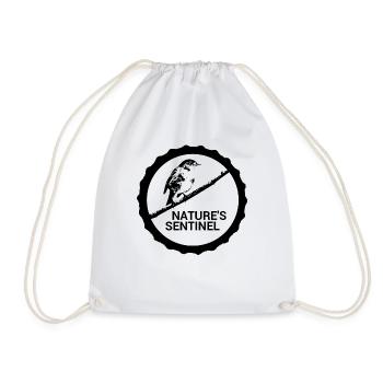 Gardiens de la nature #Rotkehlchen - Sac de sport léger - blanc - Devant