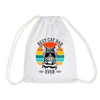 Best Cat Dad Bengal Cat Bengalkatze Katze Wilsigns - Turnbeutel - Weiß - Vorne