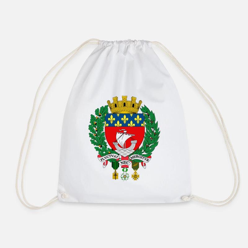 Fluctuat Nec Mergitur - Turnbeutel - Weiß
