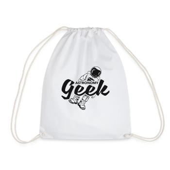 Astronomy Geek - Turnbeutel - Weiß - Vorne