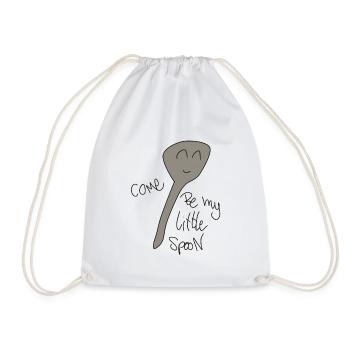 Come be my little Spoon - Turnbeutel - Weiß - Vorne