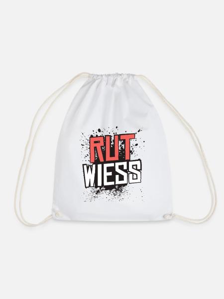 Rut Wiess Köln Karneval - Turnbeutel - Weiß