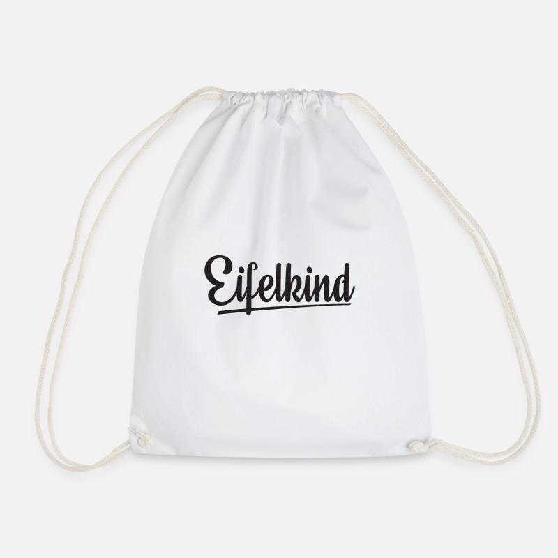Eifelkind Eifel Liebe Heimat Shirt Design - Turnbeutel - Weiß