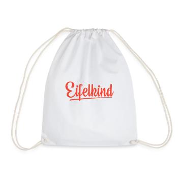 Eifelkind Eifel Liebe Heimat Shirt Design - Turnbeutel - Weiß - Vorne