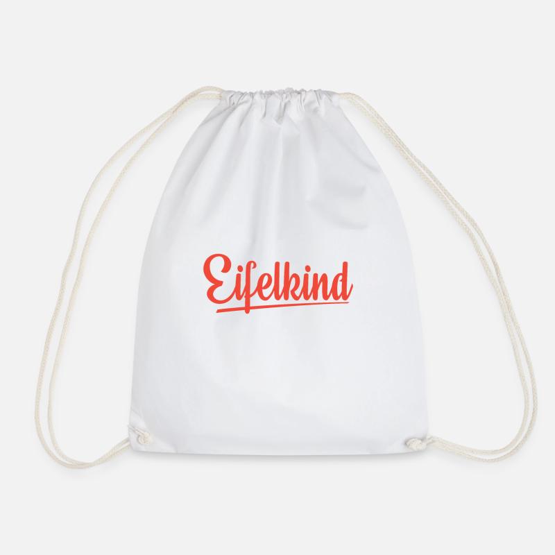 Eifelkind Eifel Liebe Heimat Shirt Design - Turnbeutel - Weiß