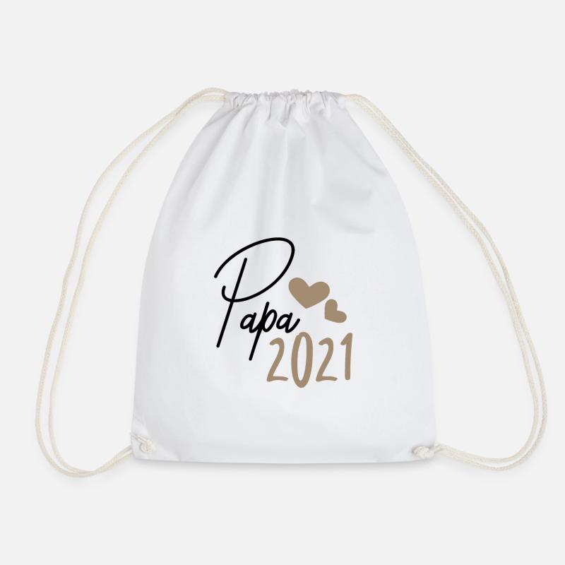 Papa 2021 - Turnbeutel - Weiß