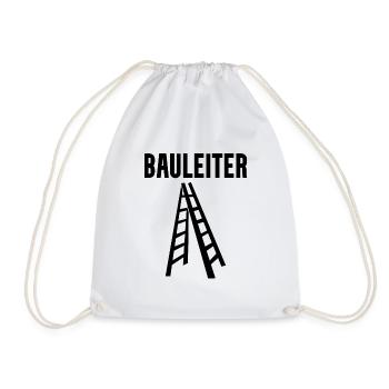 Bauleiter - Turnbeutel - Weiß - Vorne