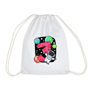 3 anniversaire garçon - 3 ans - J’ai 3 ans - Sac de sport léger - blanc - Devant