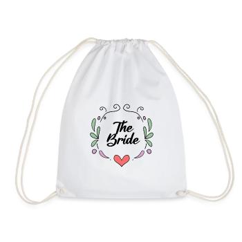 Bride Hen Party - Bride JGA - Sac de sport léger - blanc - Devant
