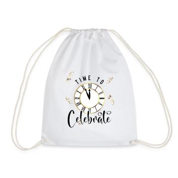 BONNE ANNÉE, BONNE ANNÉE - Sac de sport léger - blanc - Devant