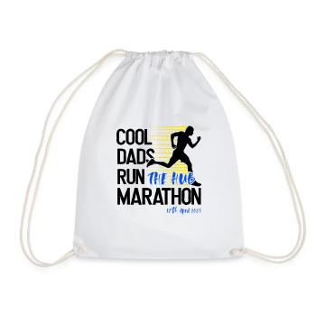 Marathon 17. April 2023 im Hub of the Universe - Turnbeutel - Weiß - Vorne