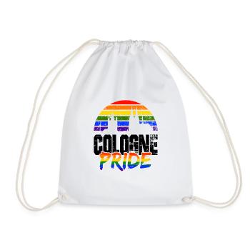 Fierté Cologne - Sac de sport léger - blanc - Devant