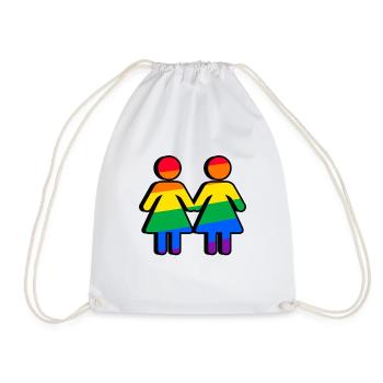 Pride - Turnbeutel - Weiß - Vorne