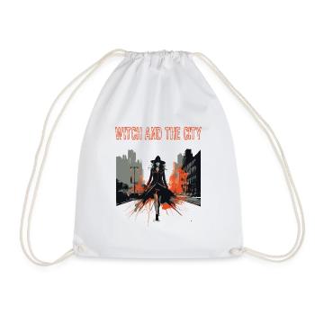 Spooky mood of Halloween - Drawstring Bag - white - Front