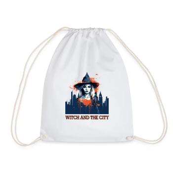 Spooky mood of Halloween - Drawstring Bag - white - Front