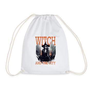 Spooky mood of Halloween - Drawstring Bag - white - Front