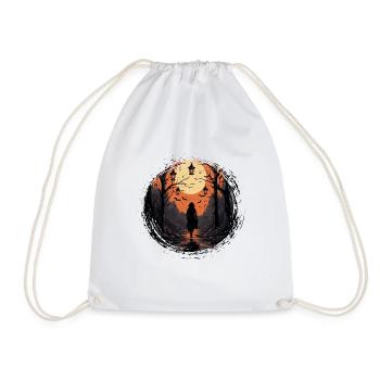 Spooky mood of Halloween - Drawstring Bag - white - Front