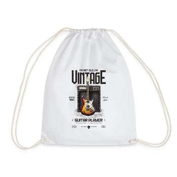Je ne suis pas vieux Je suis vintage Rétro 1994 Guitare - Sac de sport léger - blanc - Devant