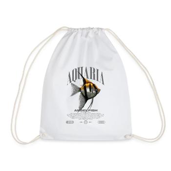 Altum Kaiserfisch Cichlid Fish Keeper Streetwear - Turnbeutel - Weiß - Vorne