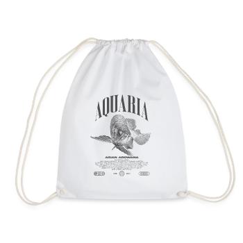 Asian Arowana Monster Fish Keeper Streetwear - Drawstring Bag - white - Front