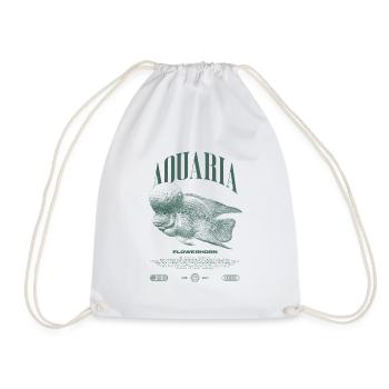 Flowerhorn Cichlid Fish Keeper Streetwear - Sac de sport léger - blanc - Devant