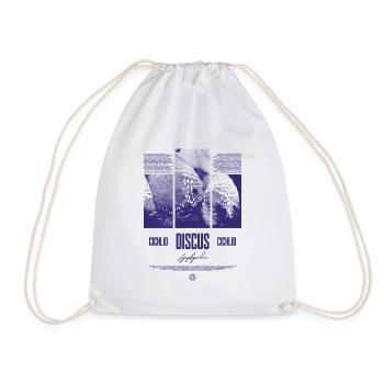 Discus Cichlidé Aquarium Fish Keeper - Sac de sport léger - blanc - Devant