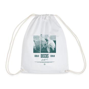Discus Cichlidé Aquarium Fish Keeper - Sac de sport léger - blanc - Devant