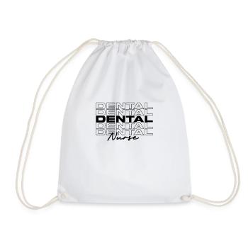 Infirmière dentaire Infirmières médicales élégantes - Sac de sport léger - blanc - Devant