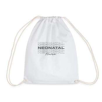 Nursing Neonatal Nurse Medical Nurses Stylish - Drawstring Bag - white - Front