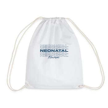 Nursing Neonatal Nurse Medical Nurses Stylish - Drawstring Bag - white - Front