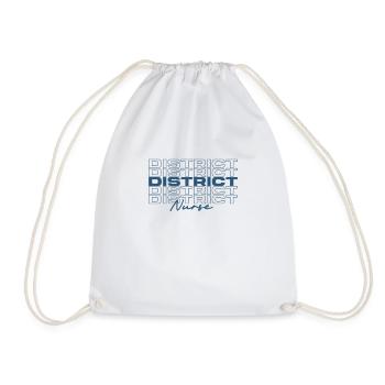 Infirmière de district Infirmières médicales élégantes - Sac de sport léger - blanc - Devant