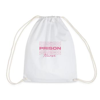 Infirmière de prison Infirmières médicales élégantes - Sac de sport léger - blanc - Devant