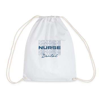 Infirmière dentaire Infirmières médicales élégantes - Sac de sport léger - blanc - Devant