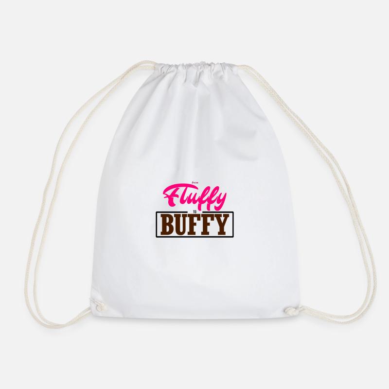 From Fluffy to Buffy - Turnbeutel - Weiß