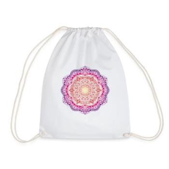 Mandala - Sac de sport léger - blanc - Devant