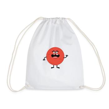 Smiley - Sac de sport léger - blanc - Devant