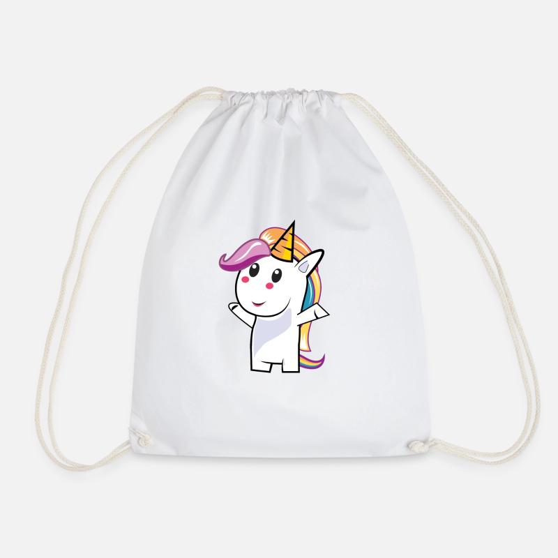 Unicorn cut - Turnbeutel - Weiß